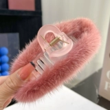 Заколка-крабик, большая милая заколка для волос, аксессуар для волос