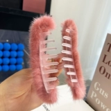 Заколка-крабик, большая милая заколка для волос, аксессуар для волос