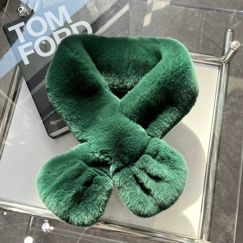 Лебедь, зимний двусторонний утепленный шарф, в корейском стиле