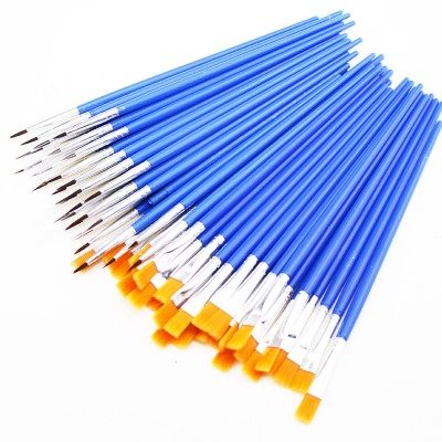 Paint Paste Brush Blue Bar Paint Children Brush Acrylic Brush Brush Brush Pen Brush Tie Pen