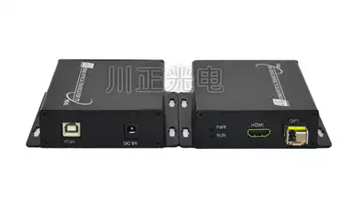 Chuanzheng Optoelectronics KVM-HDMI HD video optical transceiver 4K non-compressed video conference machine fiber optic extender
