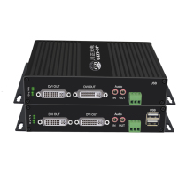 Chuanzheng Optoelectronics KVM-DVI HD Video Optical Terminator Non-Compressed Video Conference Machine Optical Fiber Extender