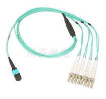 Chuanzheng Optoelectronics 10 gigabit multimode 8-core MPO fiber jumper 40G module dedicated MPO fiber optic cable MPO-8 core LC