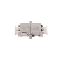 Chuanzheng Optoelectronics LC duplex metal coupler single multi-mode duplex fiber flange coupling adapter connection