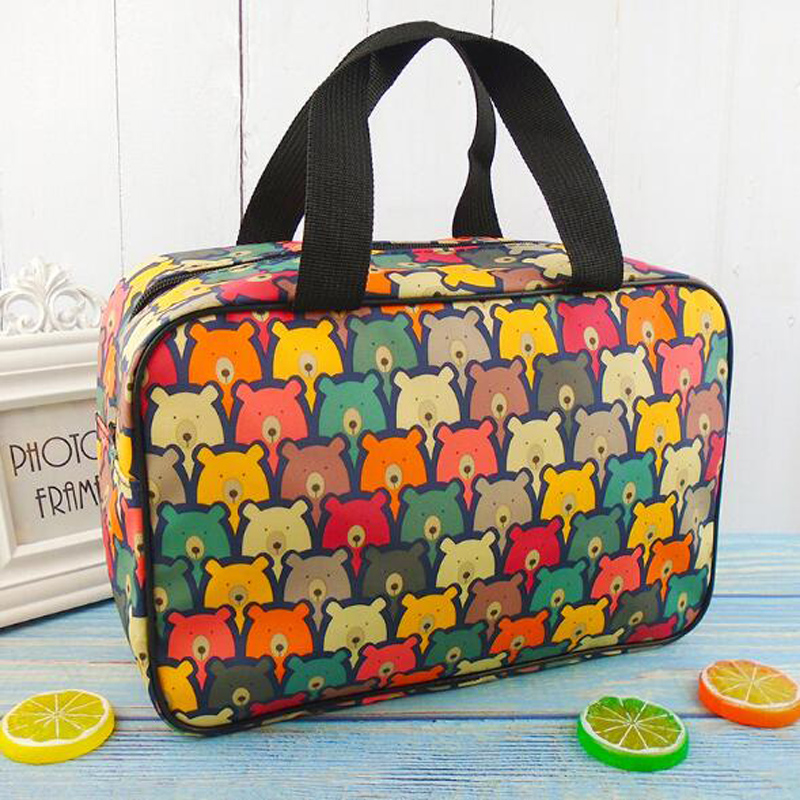 Waterproof Bath Bag Men's Bath Pocket Women's Fitness Portable Bath Basket Folding Cosmetic Arrangement Storage Bag Washing Bag