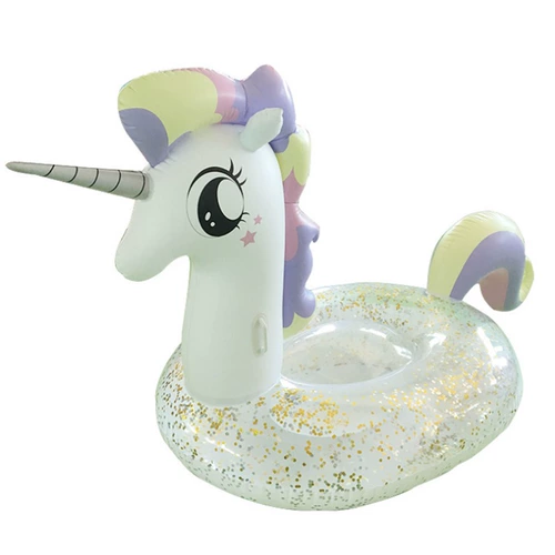 Плавательный круг для принцессы, водный бассейн для детей и взрослых, надувная игрушка, единорог, популярно в интернете, фламинго
