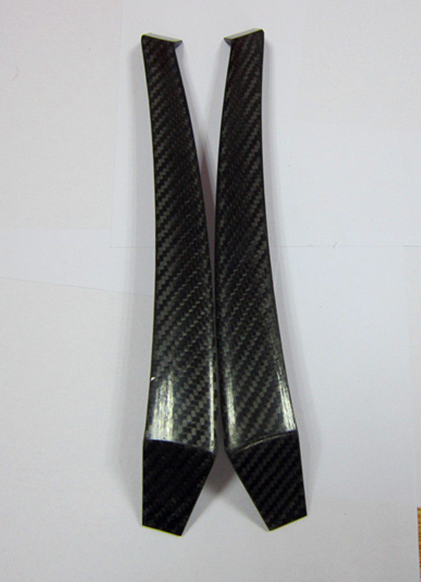 Hot sale two-piece landing gear F3A90 grade B full carbon fiber landing gear vertical height 200mm landing gear 57g