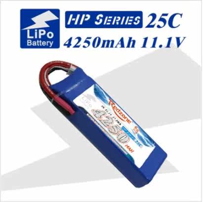 Redzone lipo 25C 4250mAh 11 1V 3s Fuli battery
