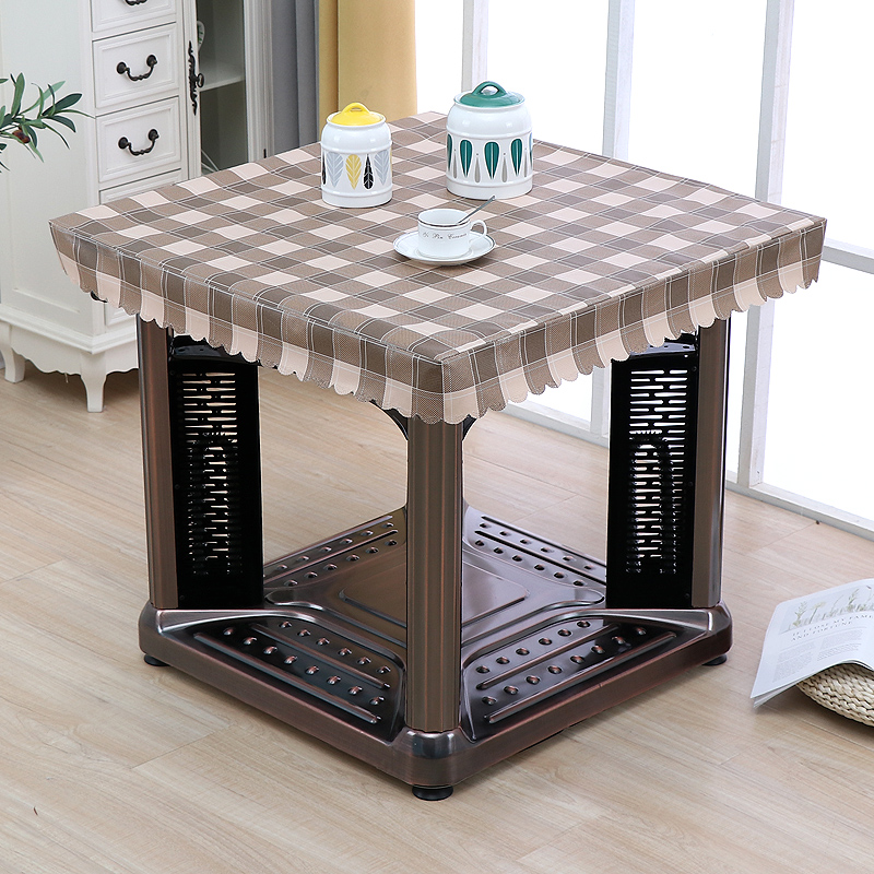 New PU leather table cover square grill leather cover home waterproof electric heating stove table top leather stove table top electric stove table cover