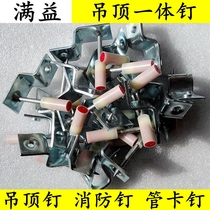 Ceiling God Instrumental Shooting Nail Gun Projectile Woodwork Furnishing Integrated Ceiling Shooting Nail Silenced nail-nailing machine integrated nail