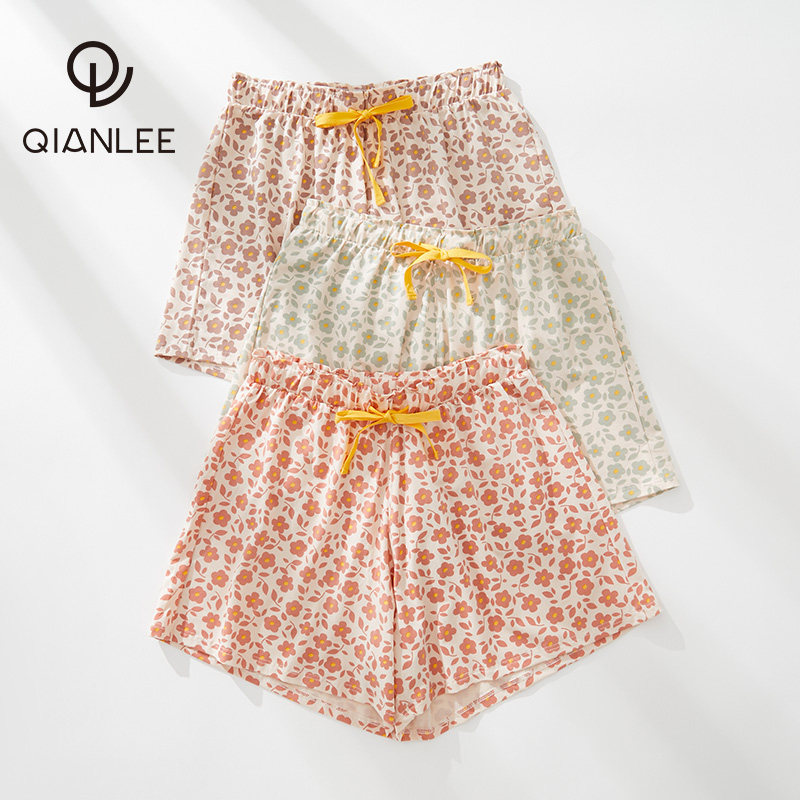 1 Piece Modale Cotton Sleeping Pants Woman Spring Summer Thin shorts Loose Breathable Home Pants Day Ensemble Casual Casual Shorts