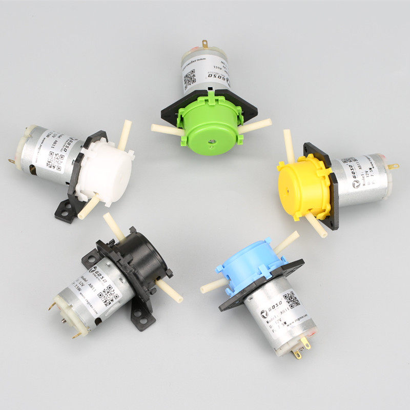 12V DC peristaltic pump Pumps Laboratory Metering Pumps Small Self Priming Pump Pumping pumps Water Nation Pump rubber tube Pump