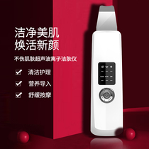 Ultrasonic skin scraper facial cleansing instrument blackhead instrument shaking sound with the same skin scraper Pore cleaning import and export beauty instrument