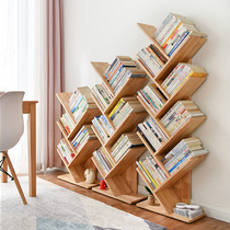 Treebook shelves shelves Landing Provincial Space Students Brief small bookcase Childrens Easy Wood Living Room Housed shelf