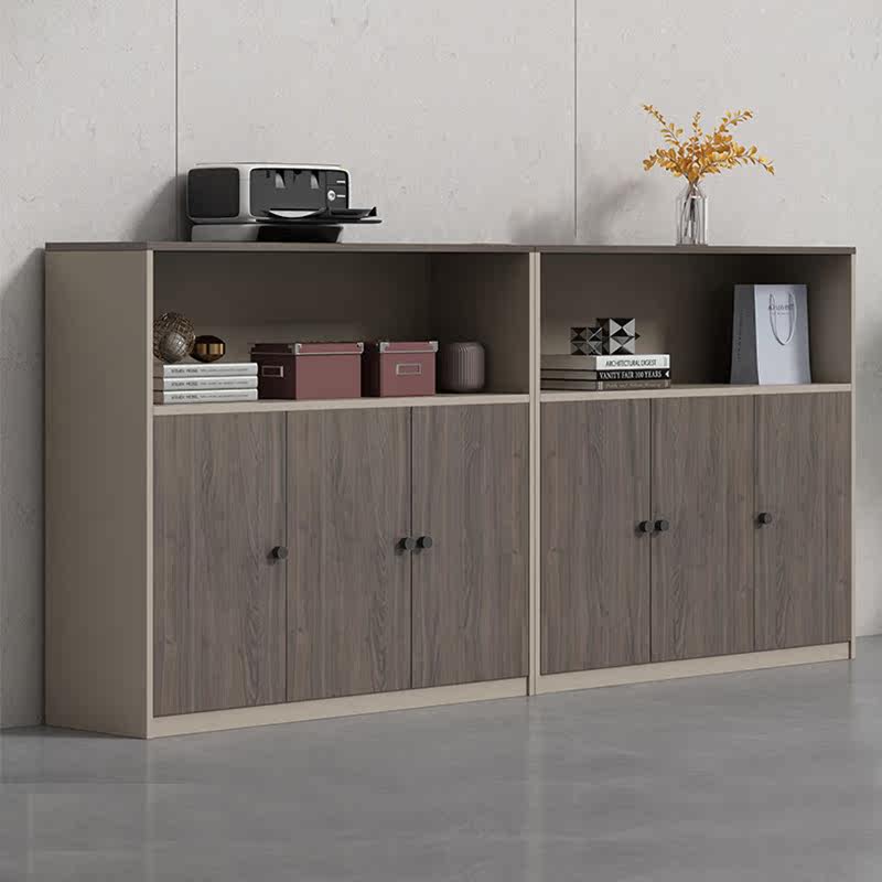 File cabinet low cabinet combination wooden office cabinet storage cabinet floor file data cabinet with lock printer partition cabinet