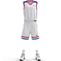 Basketball uniform suit jersey customized basketball uniform team uniform mens American training uniform competition team uniform student