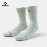 Баскетбольные спортивные высокие сапоги, носки подходит для мужчин и женщин для тренировок, снайперский выстрел, средней длины, для бега, увеличенная толщина