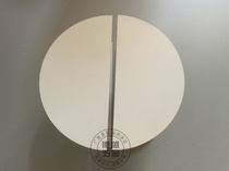 White glass door door handle semi-circular Nordic solid wood door handle clothing facade handle light luxury simple