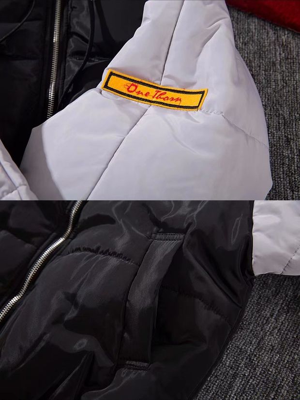 Thời trang Hàn Quốc Dongdaemun 18 áo khoác cotton mùa đông nam áo khoác nam Hồng Kông gió lỏng học sinh bánh mì quần áo dày áo khoác phao nam