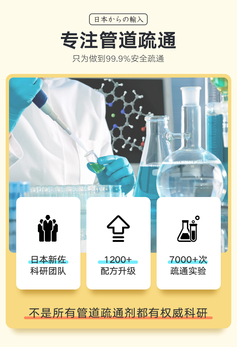 下水管道疏通剂 500g 图7