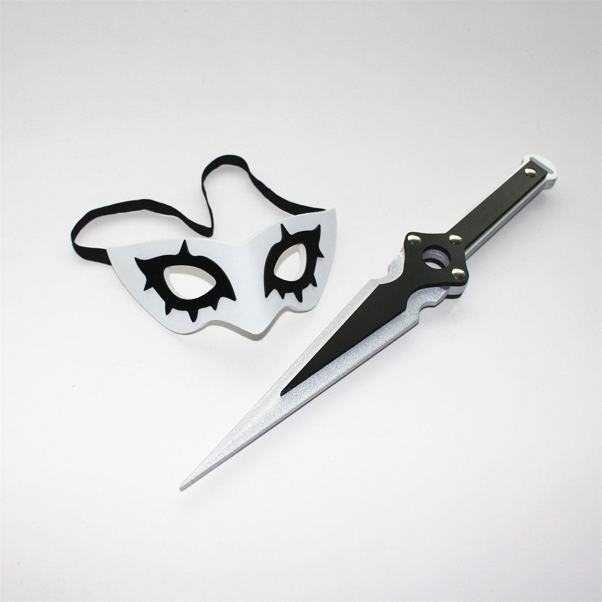 女神異聞錄5Persona5來棲曉雨宮蓮Joker小刀匕首面具武器cos道具-淘寶