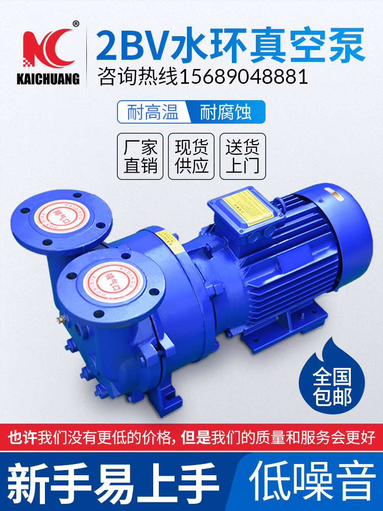 Zibo Boshan 2BV series water ring vacuum pump Industrial high vacuum water circulation vacuum pump compressor