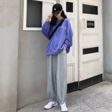 Спортивный осенний спортивный костюм, комплект, толстовка, осенние штаны, коллекция 2022, в корейском стиле