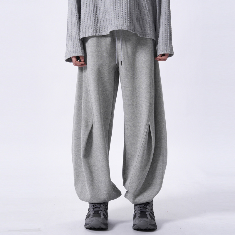 Lilmax Relaxed Fit Sweatpants Thin Trendy Brand Jogger Pants Spring and Summer Loose American Style Casual Pants for Men