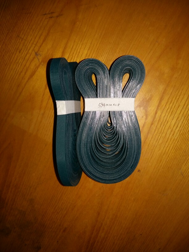 Custom Siegling West Green Photovoltaic Belt Inserts machine belts Seamless Elastic Flat Strap