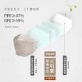 Одноразовая трехмерная модная медицинская маска, 3D, популярно в интернете