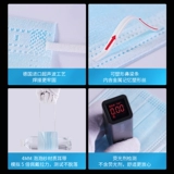 Трехмерная одноразовая дышащая черная медицинская маска