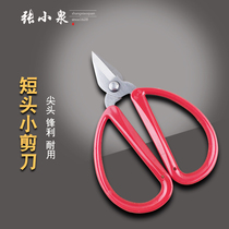 Hangzhou Zhang Xiaoquan scissors nail scissors special thread head scissors pointed small household stainless steel short head scissors