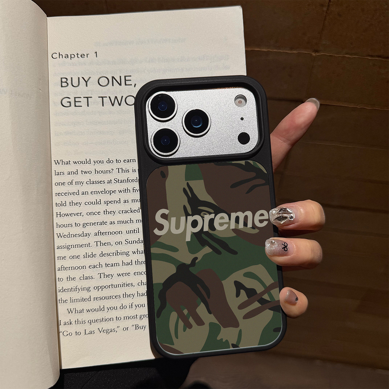 Trendy Fashionable Supreme Camouflage Streetwear iPhone Huawei Phone Case for iPhone, Huawei - view 9