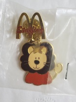 McDonalds Lion Pendant Badge Single Rare Out-of-Print Collection