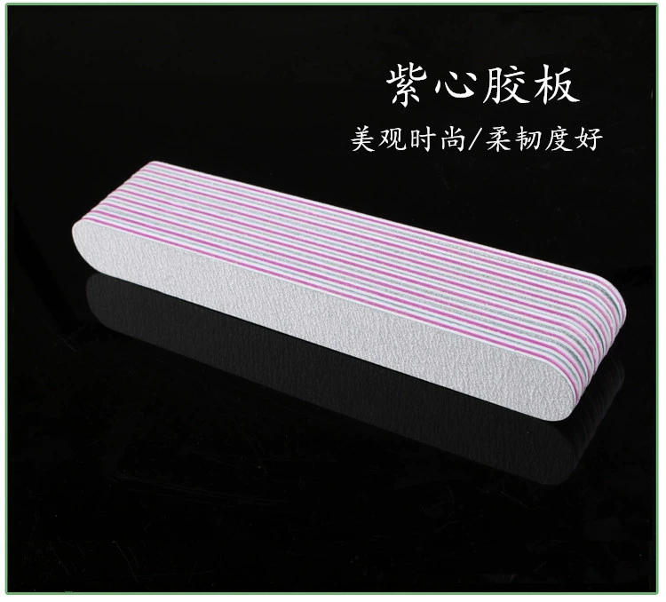 Nail file đánh bóng thanh móng tay công cụ làm móng mờ dải dầu cao su mờ móng tay móng tay cát thanh móng tay thất vọng