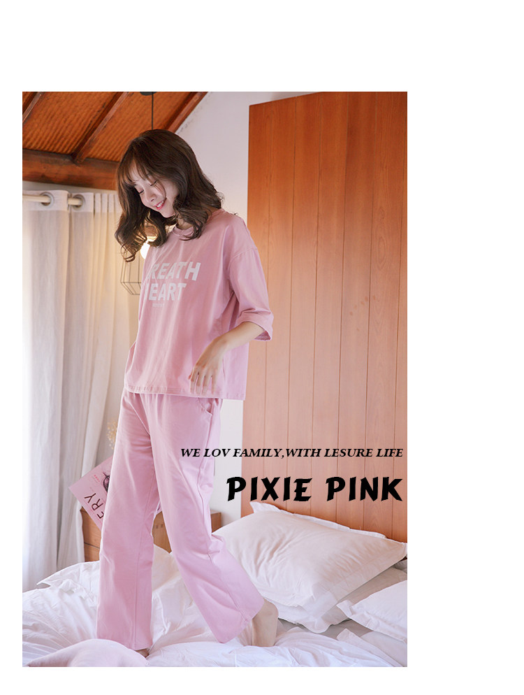 Pyjama pour femme en Coton à manches - Ref 2995380 Image 16