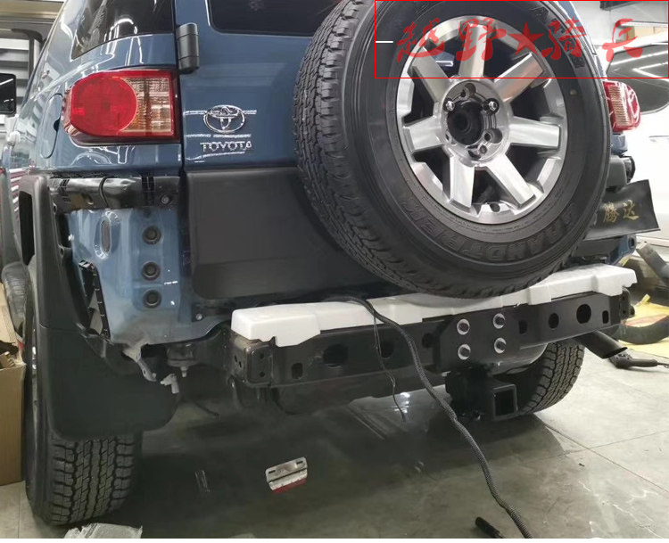 Тягово 适用于toyotafjcruiser改装专用拖车杠19款fj短款方口杠拖车钩牵引房
