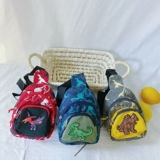 Модная нагрудная сумка, сумка на одно плечо, рюкзак для мальчиков, в корейском стиле