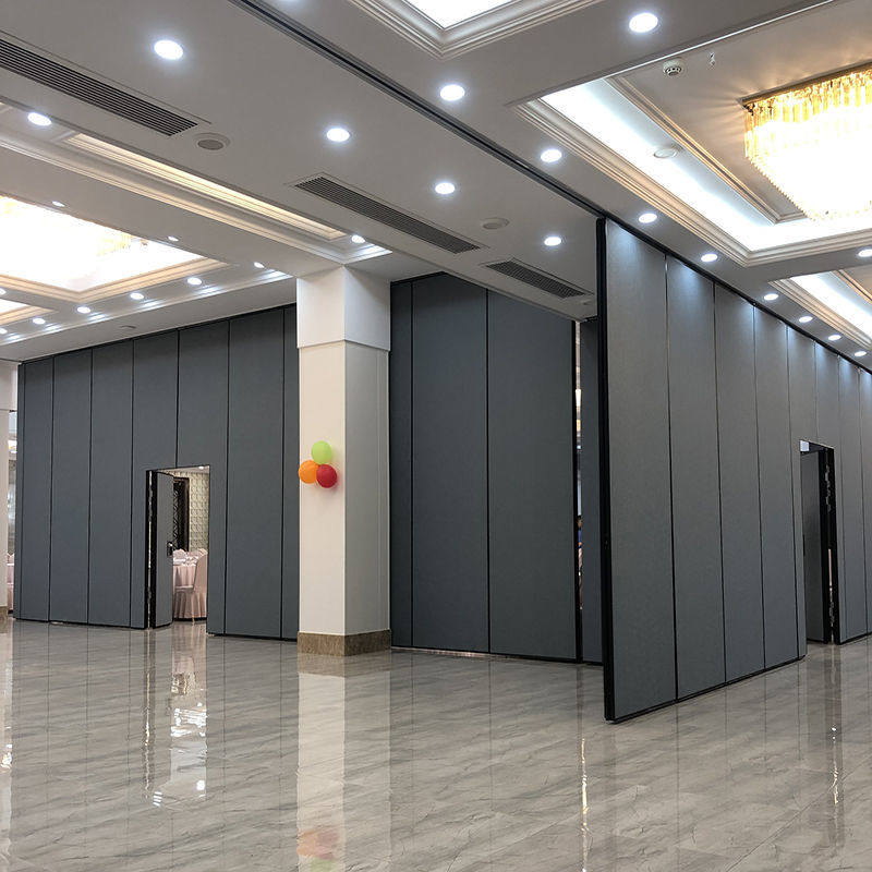 Hotel Hotel Cabin Activity Partition Wall Simply Modern Dance Classroom Mobile Aluminum Alloy Push and Push Folding Door