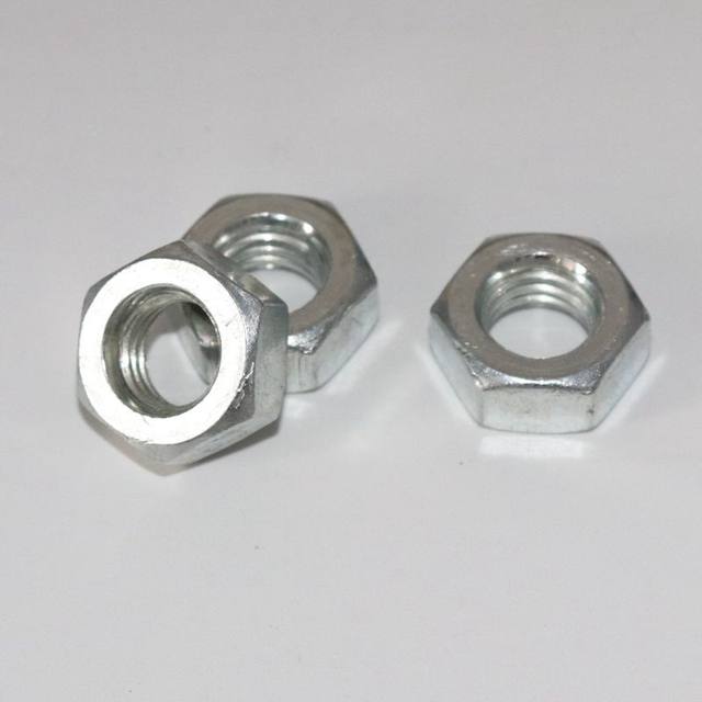 ເກຣດ 4.8 ມາດຕະຖານແຫ່ງຊາດ galvanized nut nut hexagonal nut M3M4M5M6M8M10M12M14M16M18M20