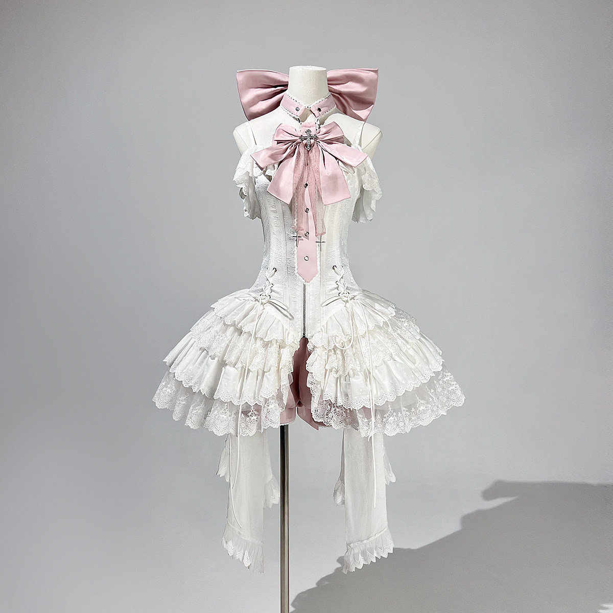 锦慕Lolita蝴蝶缎带/亚文化甜辣纯欲芭蕾风Lolita吊带JSK连衣裙夏:🎀夏日甜辣芭蕾风,穿出你的甜美纯欲感!💖-lolita洛丽塔 ...