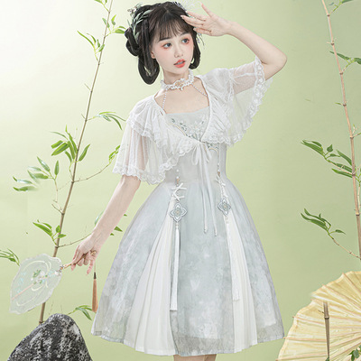 taobao agent Summer dress for princess, Lolita style