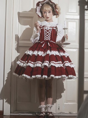 taobao agent Genuine design retro dress, Lolita style, Lolita Jsk