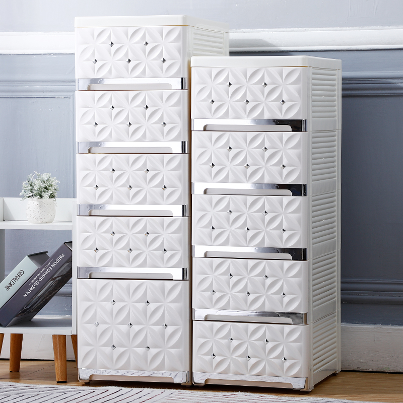 20 30cm seam storage cabinet drawer type bathroom narrow cabinet kitchen gap shelf snack storage cabinet