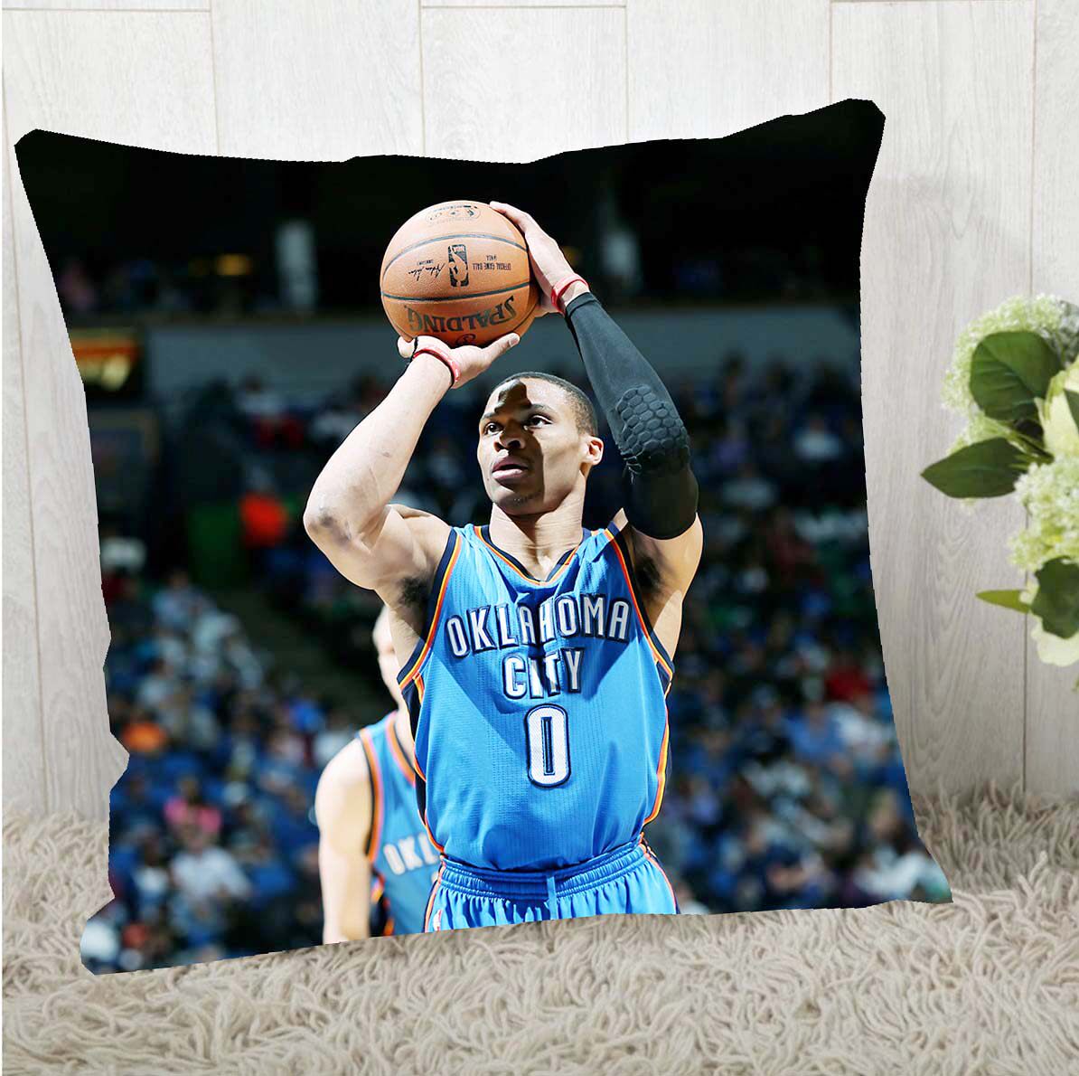 NBA basketball star Westbrook Westbrook Pillow Cushion Chair Cushion Pillowcase Pillow Core Can add blessings