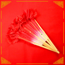 Dance fan Childrens Day show dance fan Double-sided Mulan fan Square dance Bamboo fan Yangge Ethnic dance Thick fan