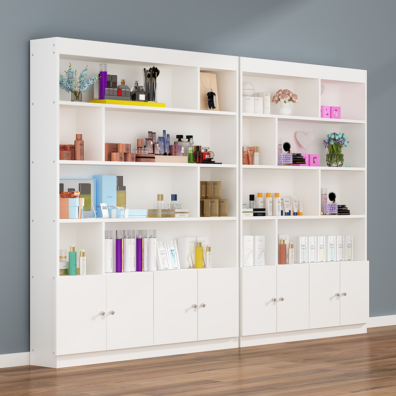 Skin Care Products Display Cabinet Medecine Cabinet Ground Multifunction Color Makeup Small Shelf Cosmetic Cabinet Cosmetic Cabinet Products Cabinet