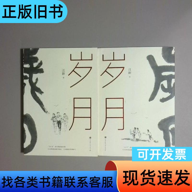 Set of Books: the Years (Volumes 1 & 2) by Wang Xin, Published by Beijing Times Huawen Publishing House