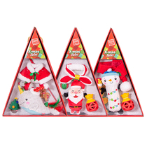 (Spot) expensive pet Christmas gift box set toy big and small dog cat dog resistance to bite and relief