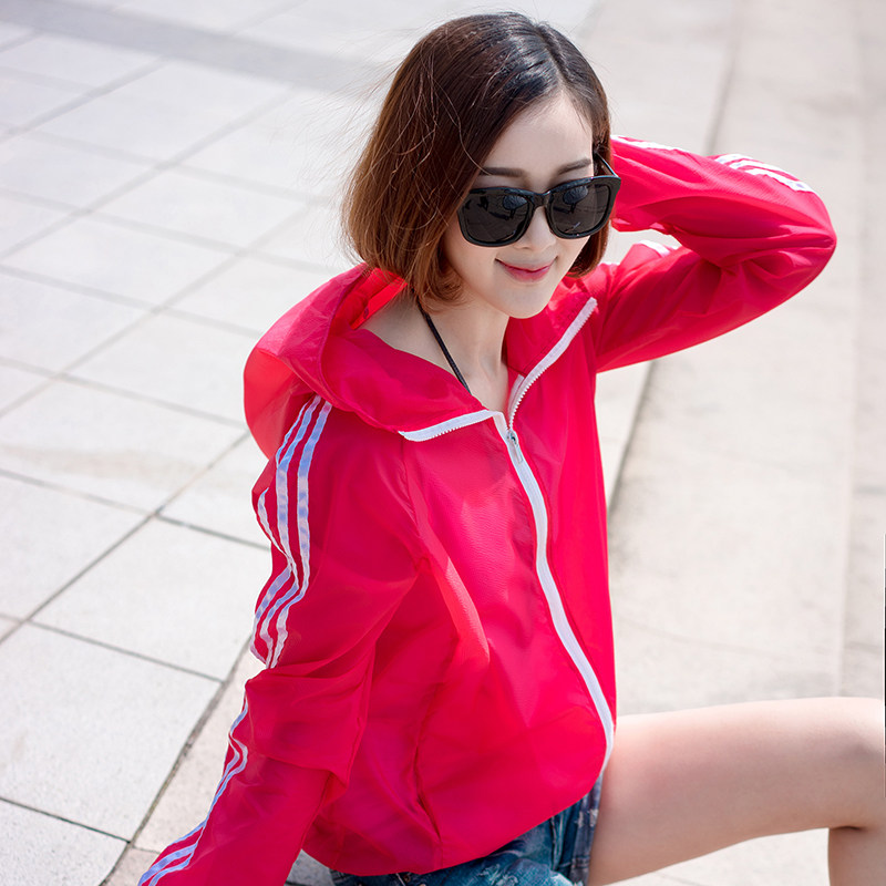 South Korea 2020 new sunscreen clothing women's summer clothing ins tide long-sleeved thin coat large size all-match sunscreen clothing trend